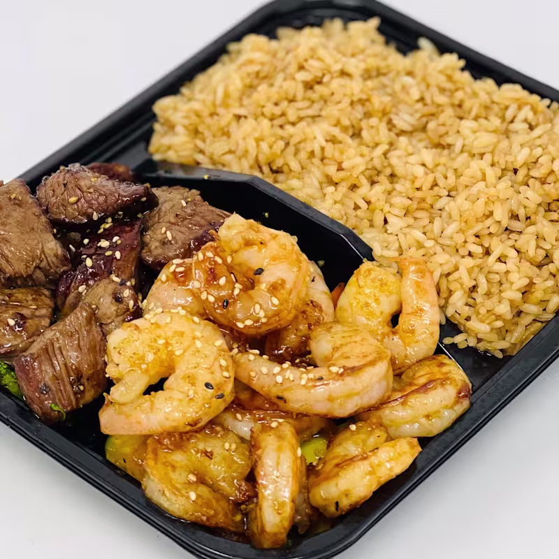 Hibachi Steak & Shrimp — Ginza Cafe Easley