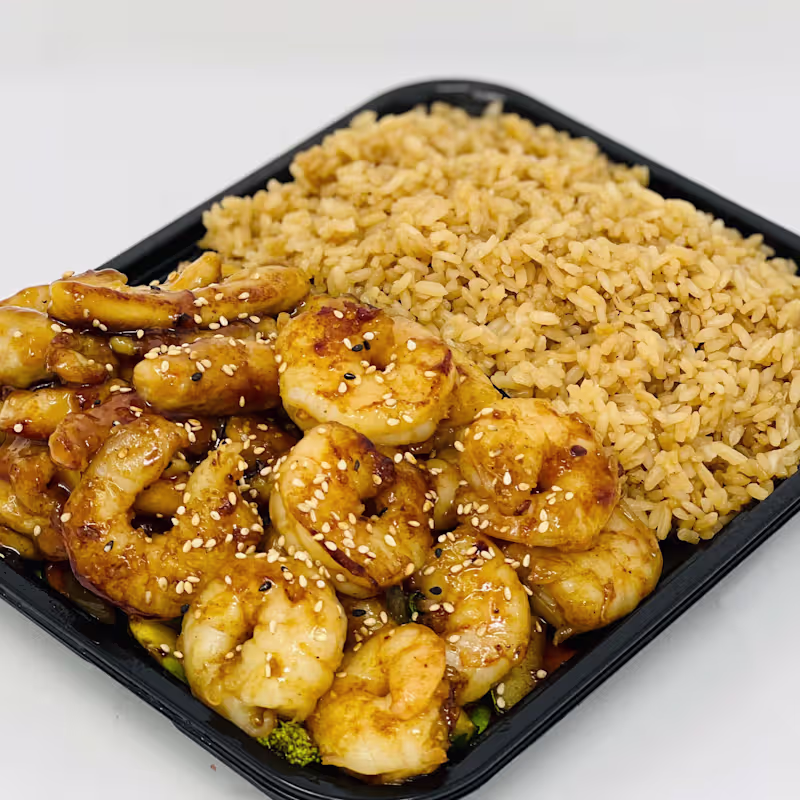 Hibachi Chicken & Shrimp — Ginza Cafe Easley