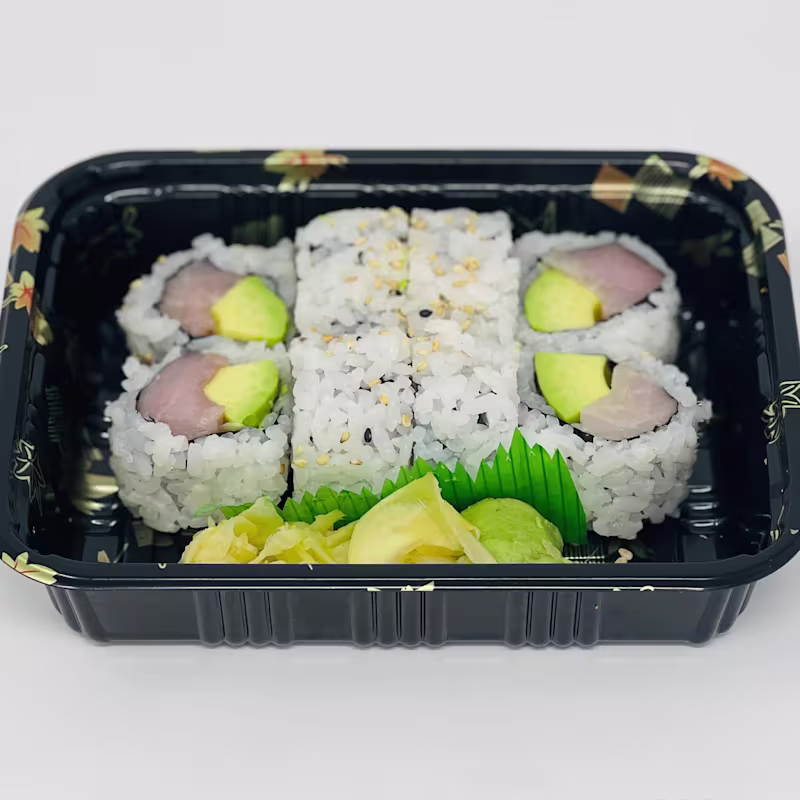 Yellowtail Avocado Roll — Ginza Cafe Easley