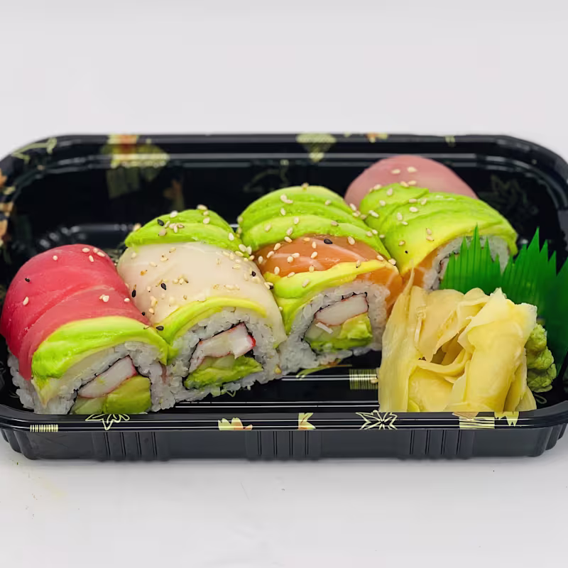 Rainbow Roll — Ginza Cafe Easley